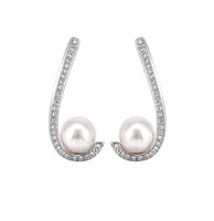 Earrings Comete Woman FILI PERLE AKOYA in Gold Perla ORP 565